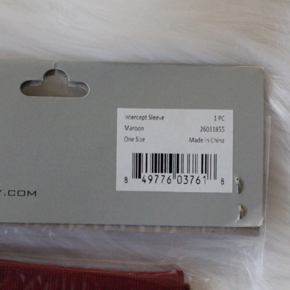 Nike and 2 Harrow, shin guard sleeve black, purple and red UNISEX - Picture 9 of 11